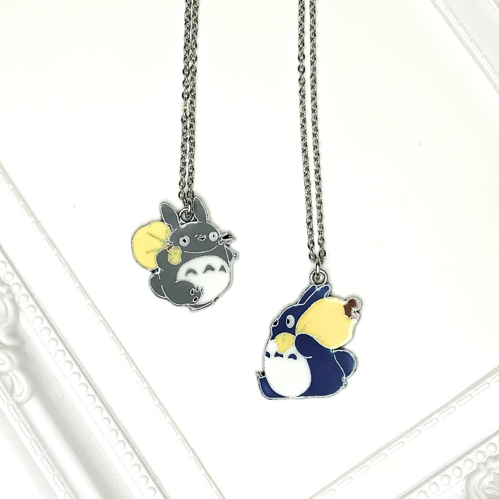 Totoro Forest Spirits Necklace Set